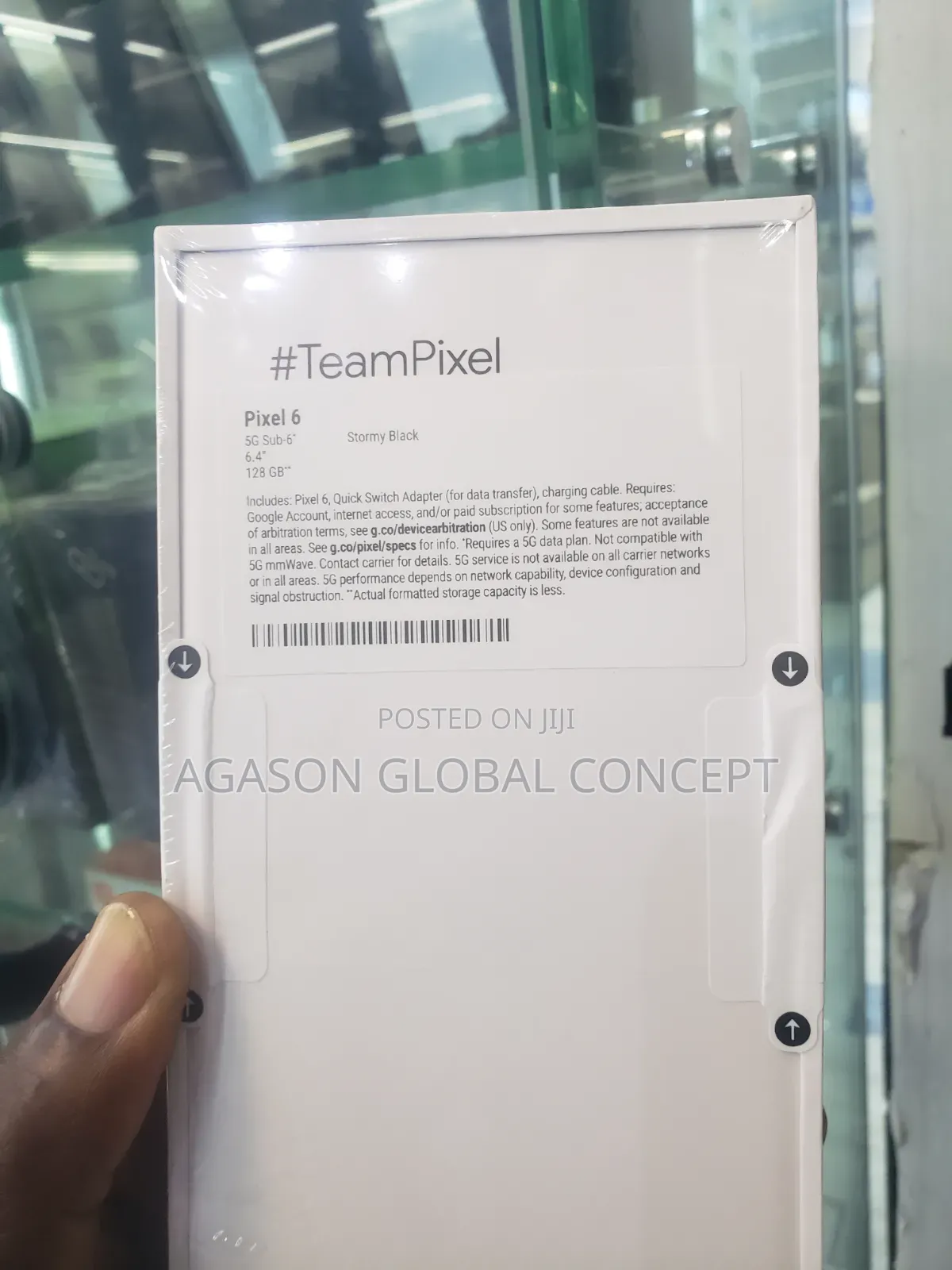 New Google Pixel 6 256 GB Black