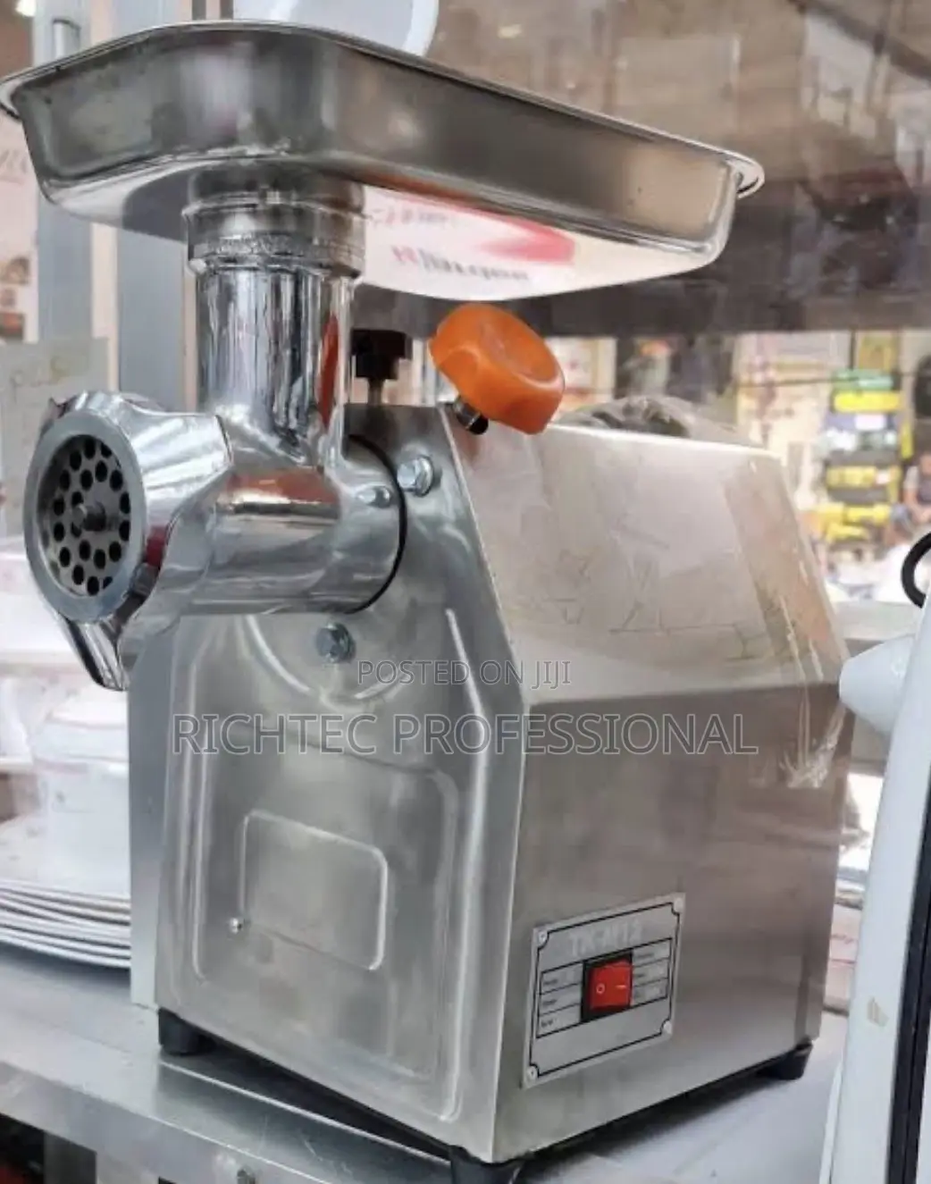 Size 12 Commercial Electric Meat Grinder & Sausage Stuffer Machine