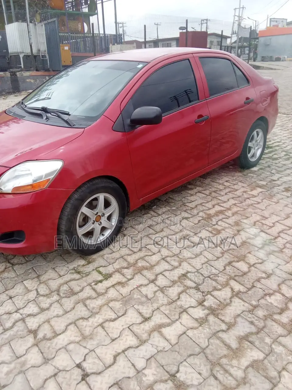 Toyota Yaris 2009 Red