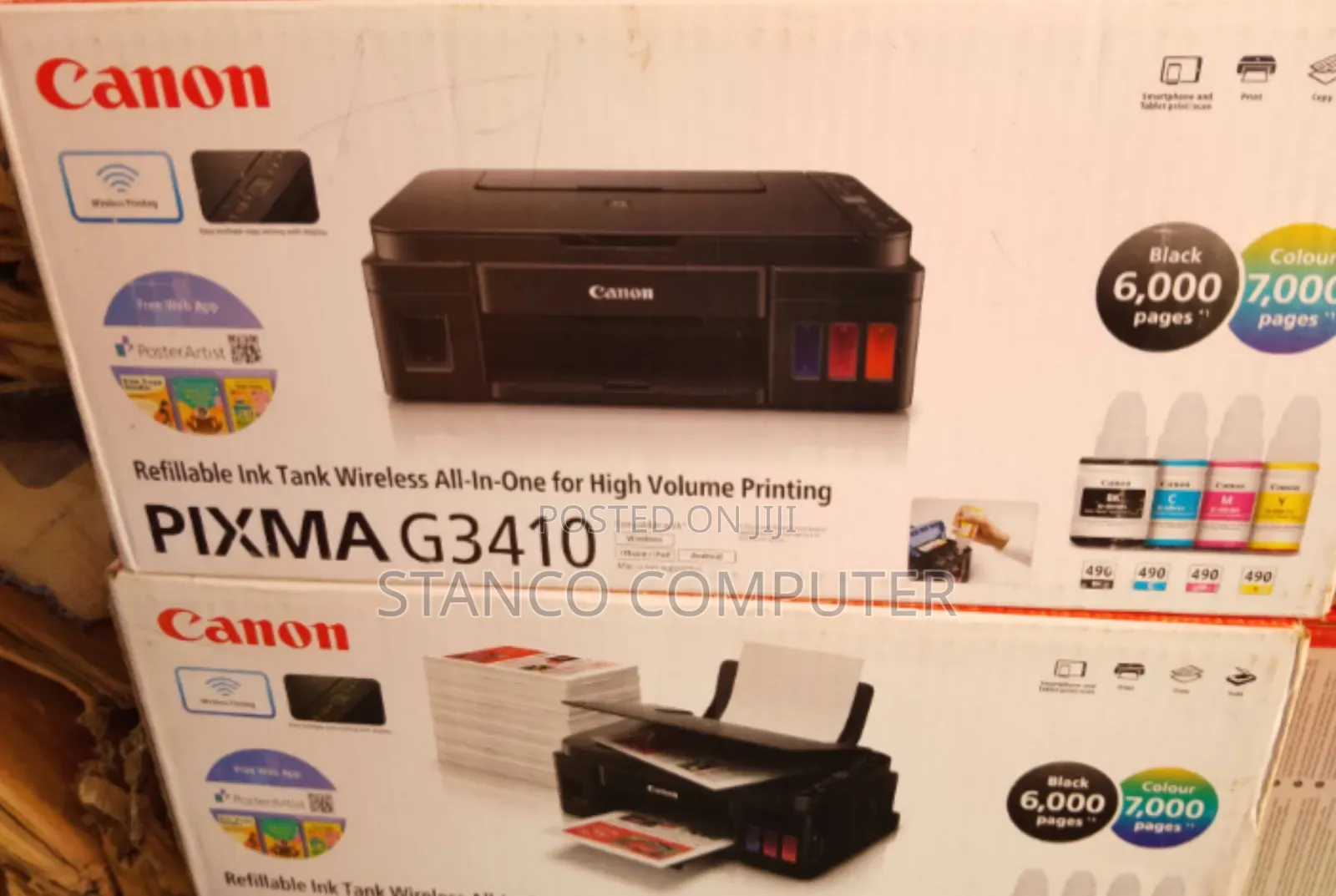 Canon High Performance All-in-One PIXMA G3410 Printer