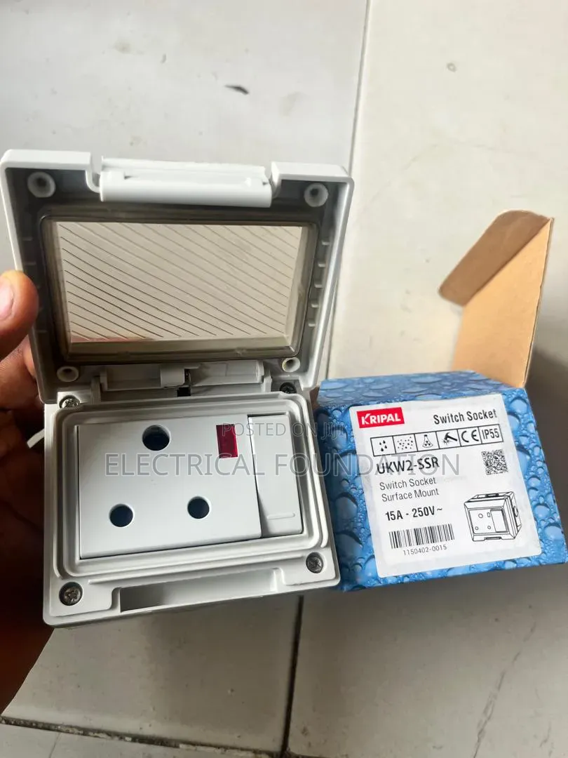 15amps Weather Proof Socket (Kripal )