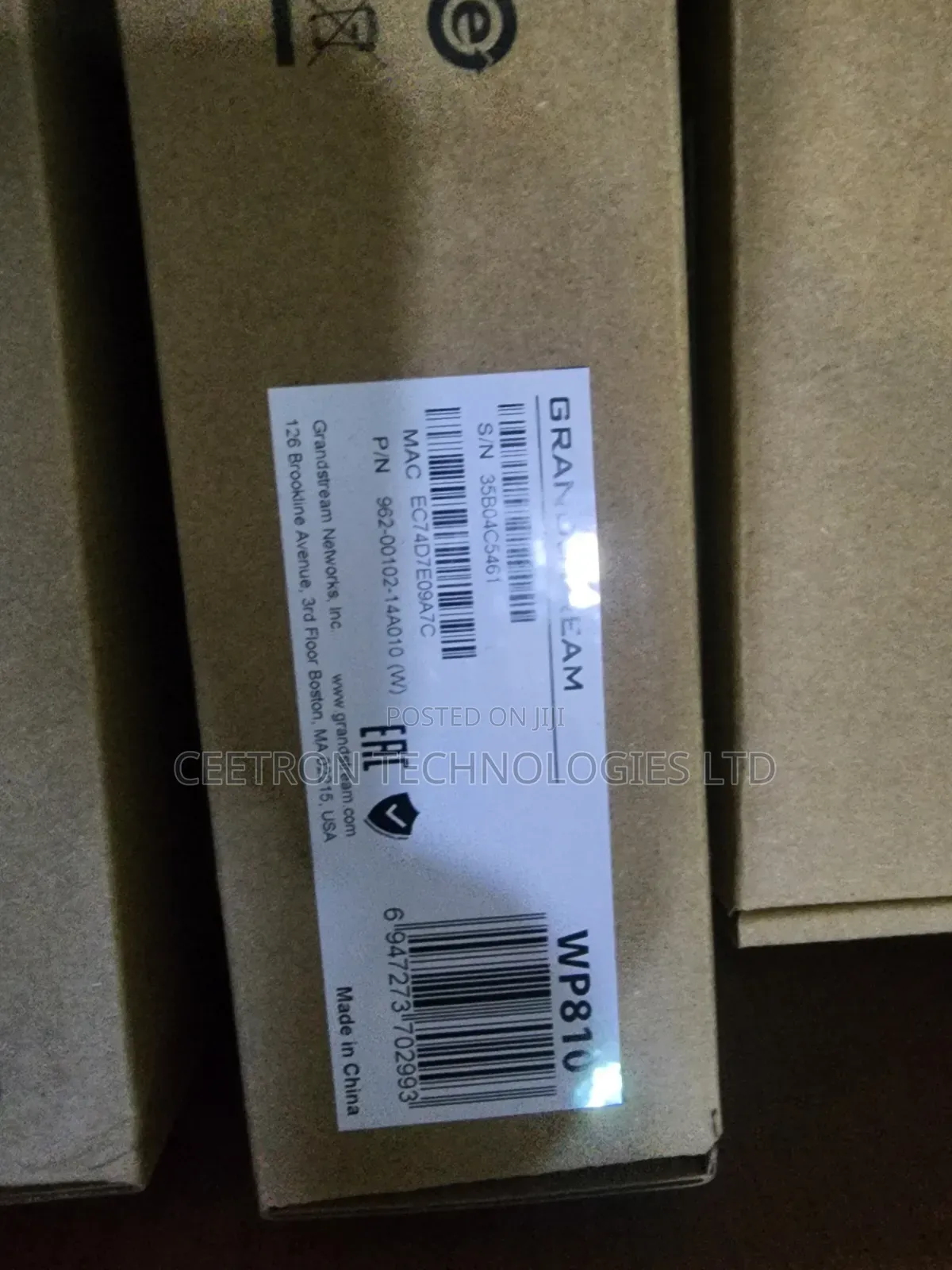Grandstream Wp810 Cordless Wifi Ip Phone