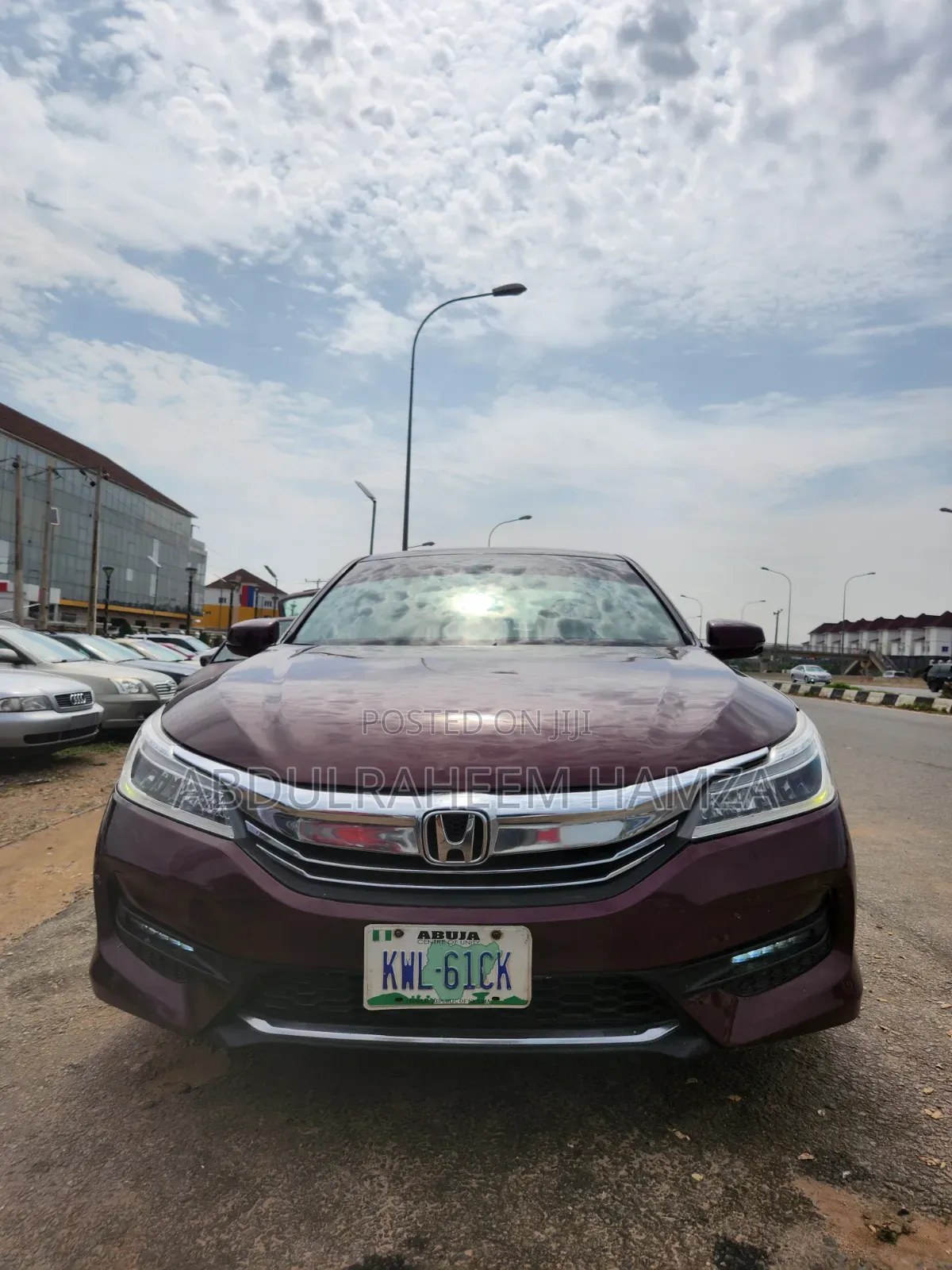 Honda Accord 2016 Maroon