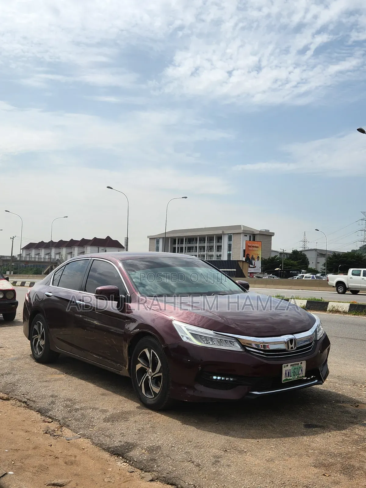 Honda Accord 2016 Maroon