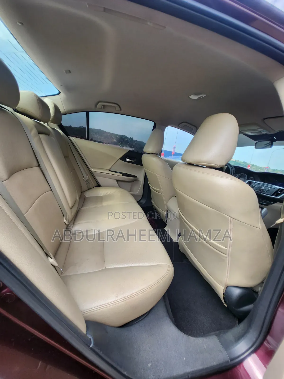 Honda Accord 2016 Maroon