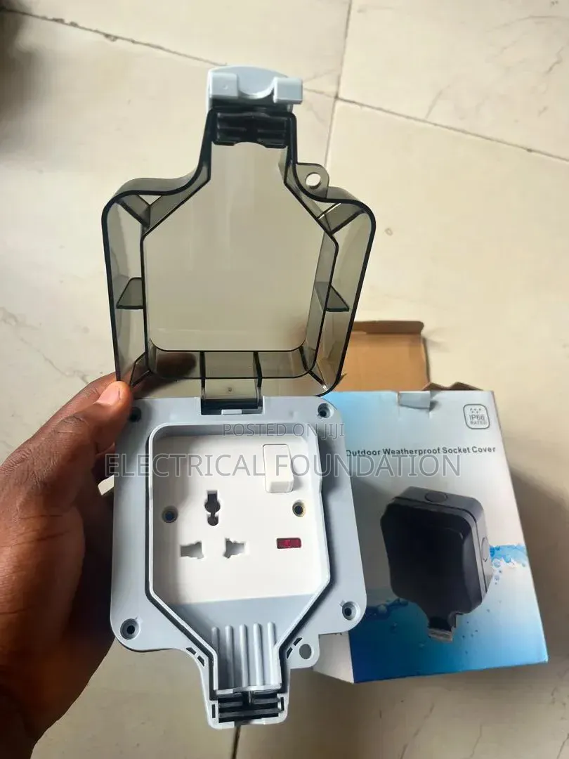 Mk Uk 13amps Single Weather Proof Socket