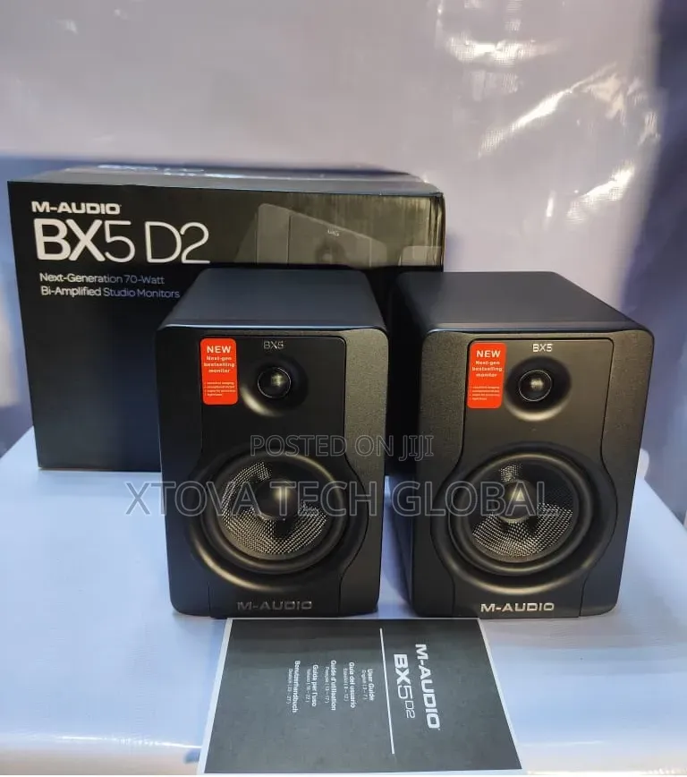 M-Audio BX5 D2 5” 70W Bi-Amplified Studio Monitors