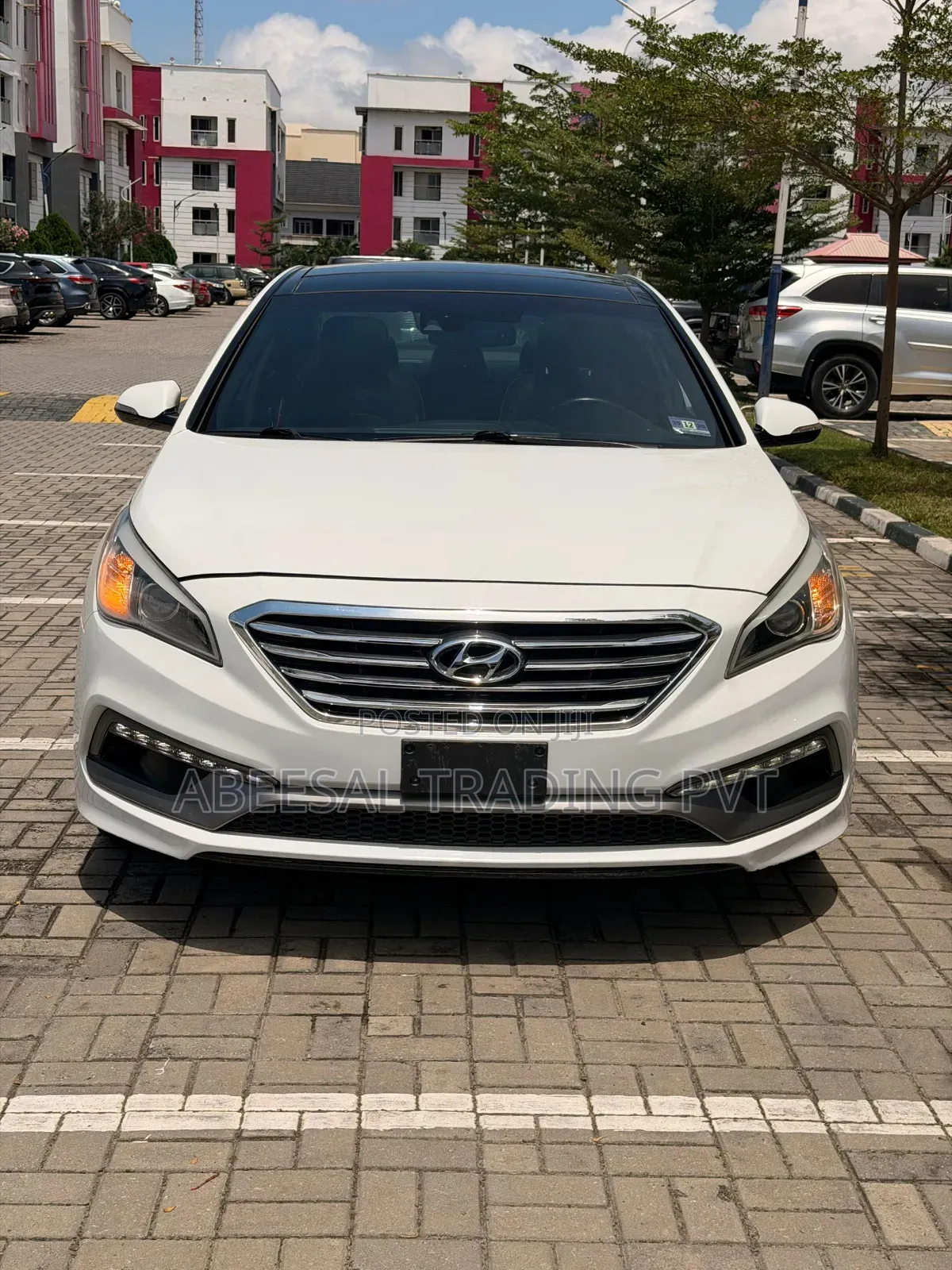 Hyundai Sonata Limited 2.0T 4dr Sedan (2.0L 4cyl Turbo 6A) 2015 White