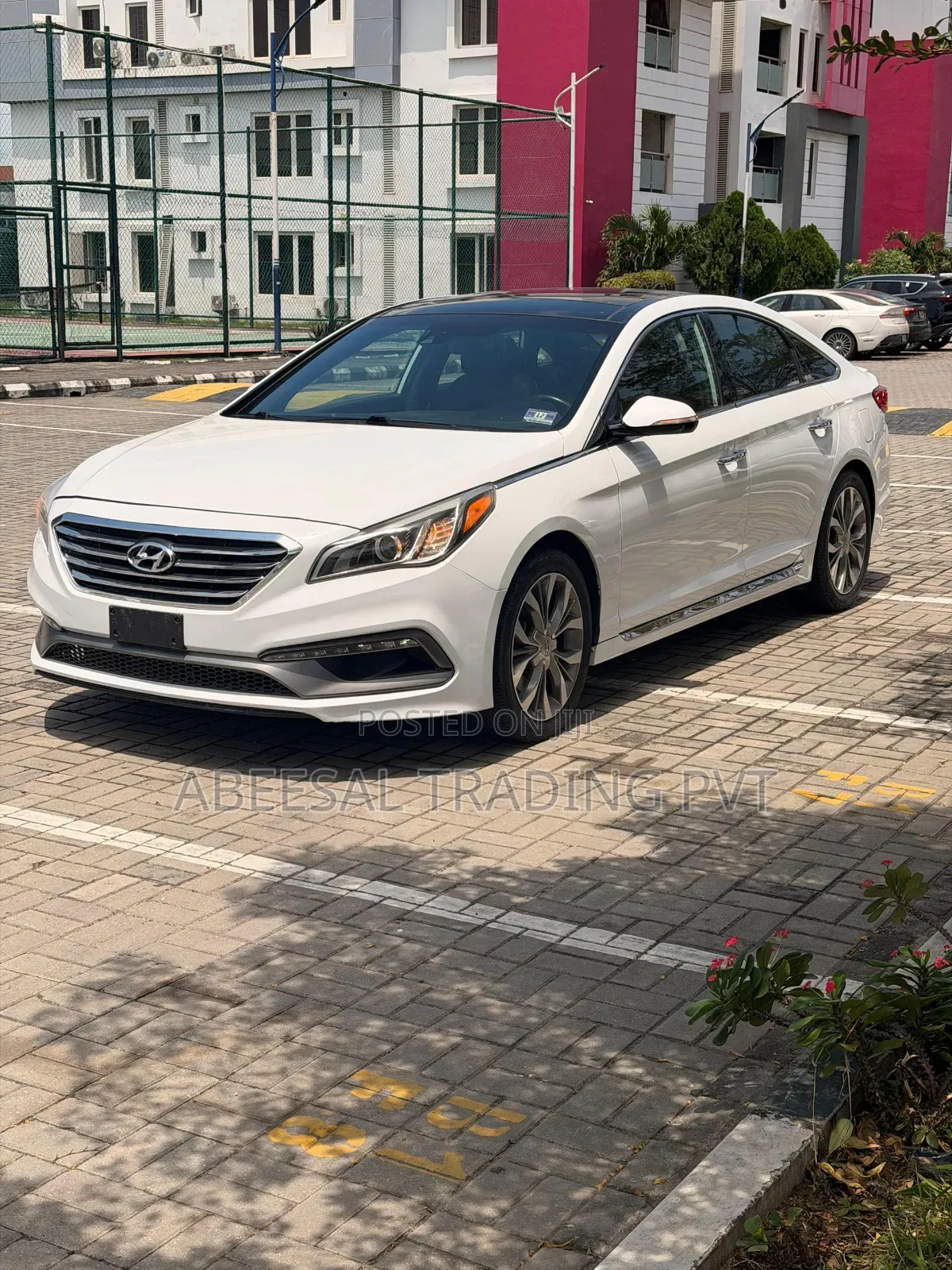 Hyundai Sonata Limited 2.0T 4dr Sedan (2.0L 4cyl Turbo 6A) 2015 White