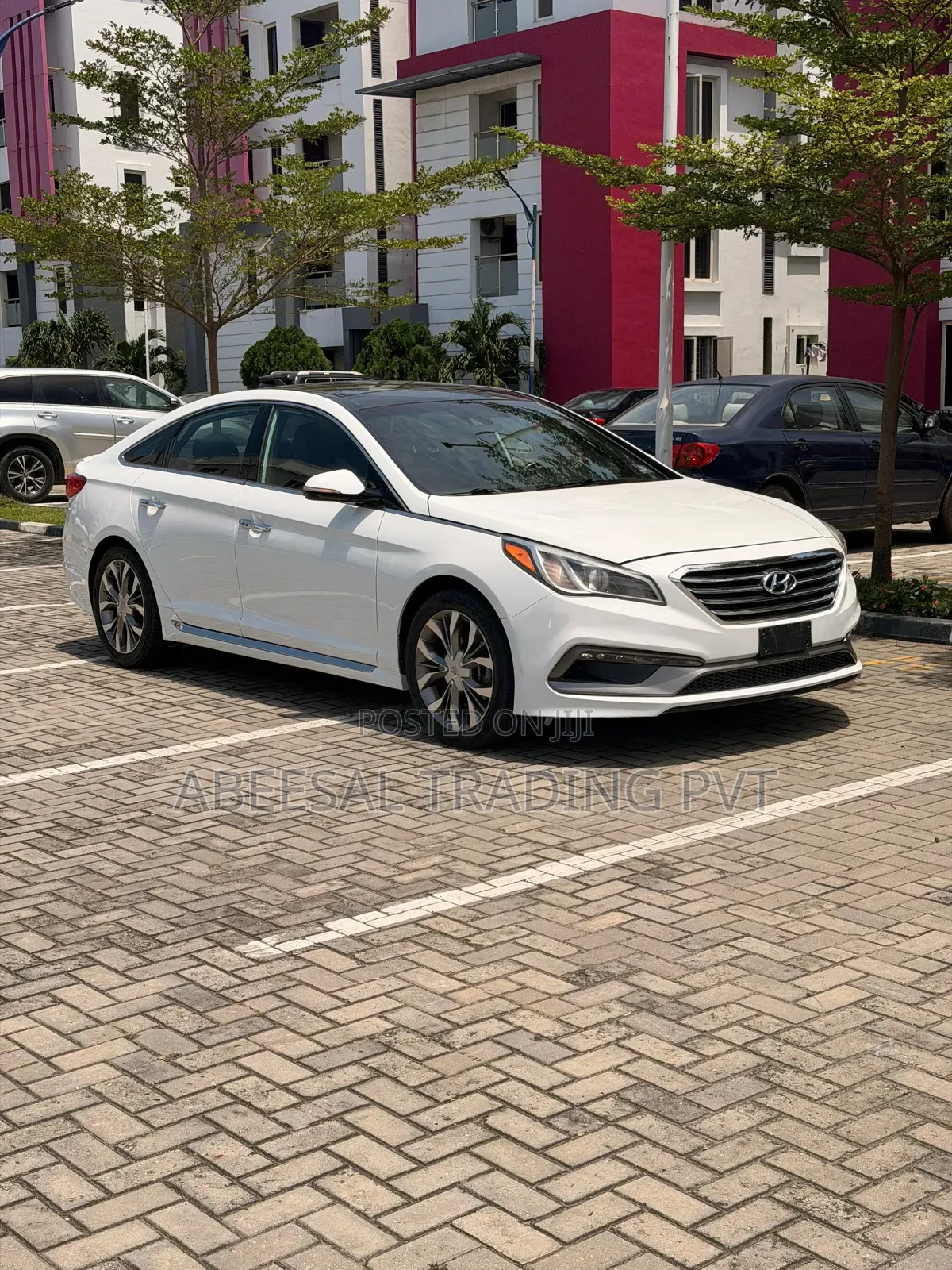 Hyundai Sonata Limited 2.0T 4dr Sedan (2.0L 4cyl Turbo 6A) 2015 White
