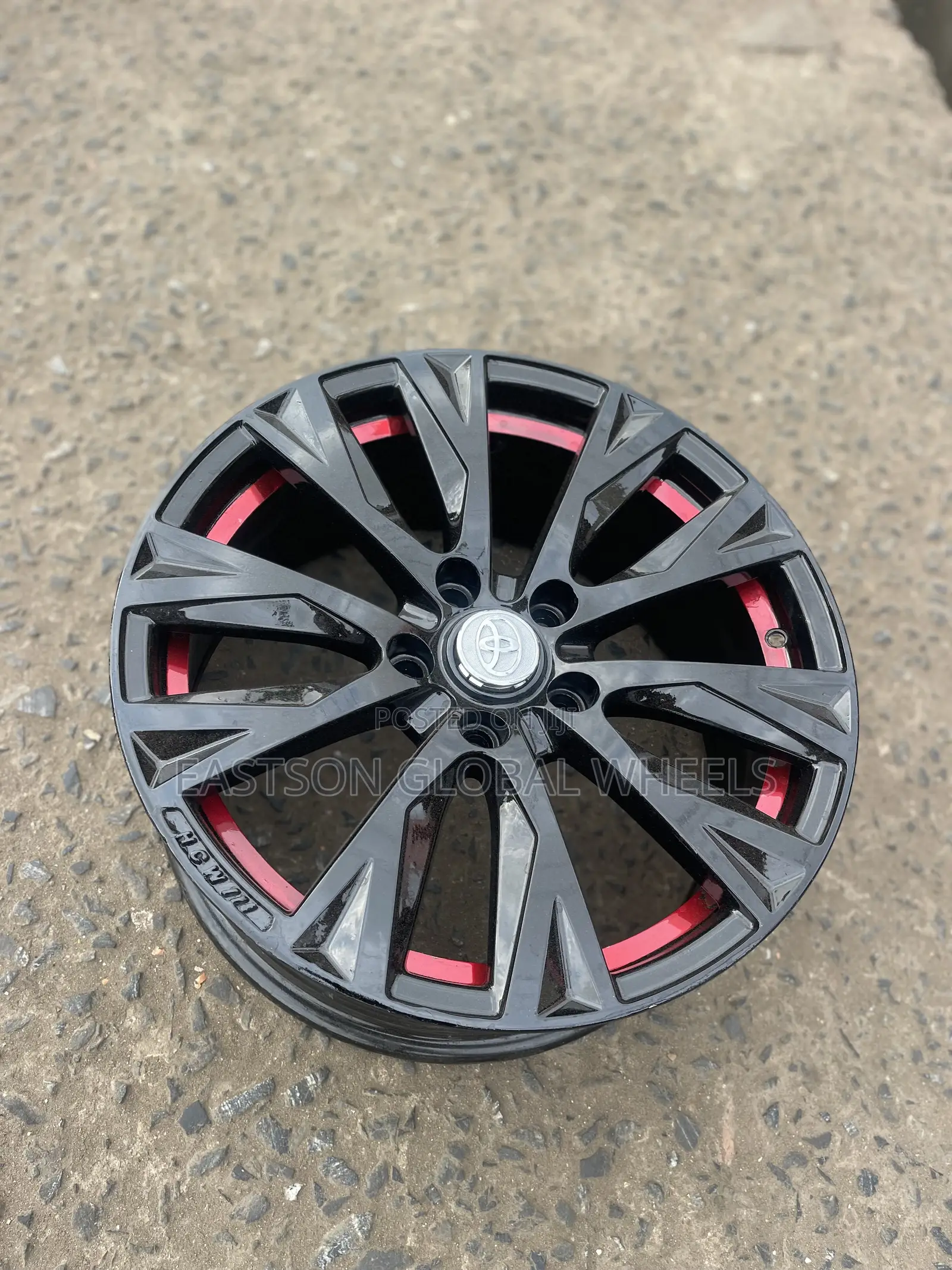 2012-207 Toyota Camry / Lexus Es350 17” Inch Rim Gloss Black