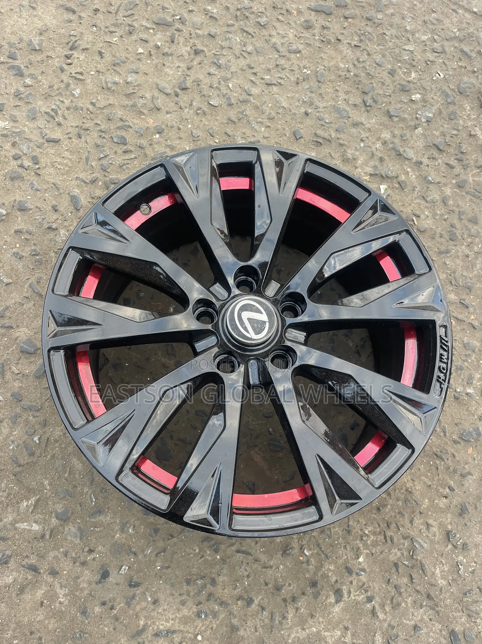 2012-207 Toyota Camry / Lexus Es350 17” Inch Rim Gloss Black