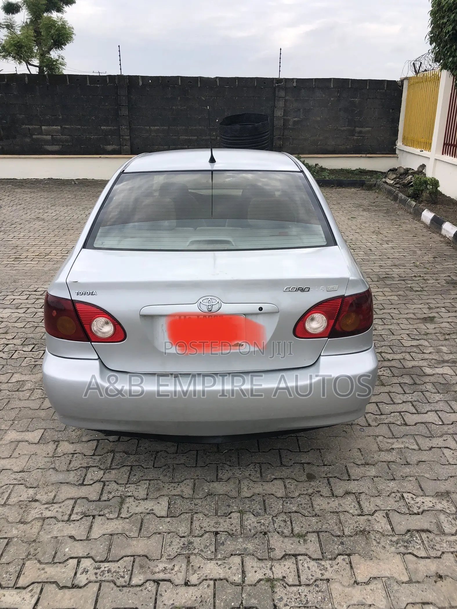 Toyota Corolla 2004 Silver