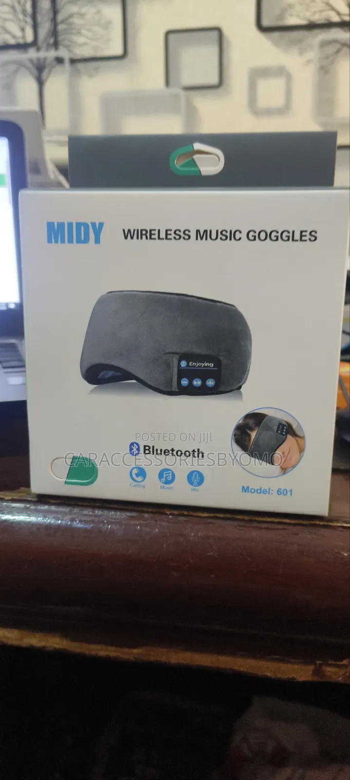 Wireless Music Googles Bluetooth Sleeping Eye Mask Cover -