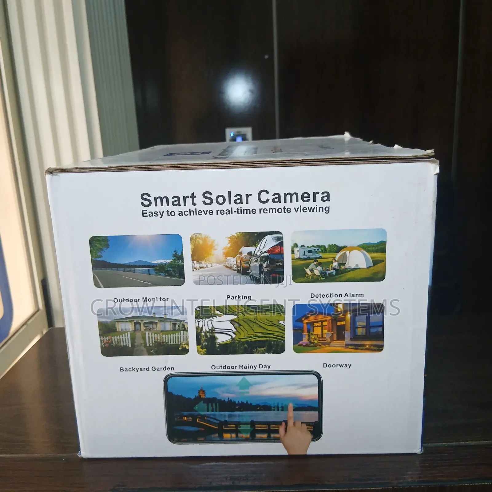 Gz Sony P6a 8mp Dual-Lens Solar PTZ Security Camera