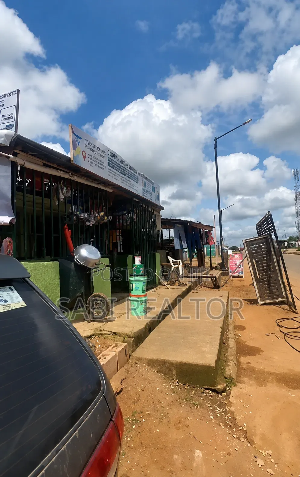 2 Plots of Mixed-Used Land With 5 Shops Along Ishefun Road, Ayobo.