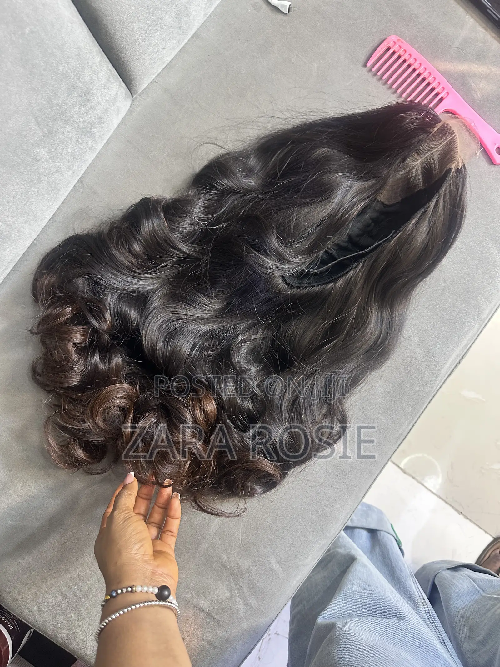Waves 26inches 2x6 Raw Donor Wig