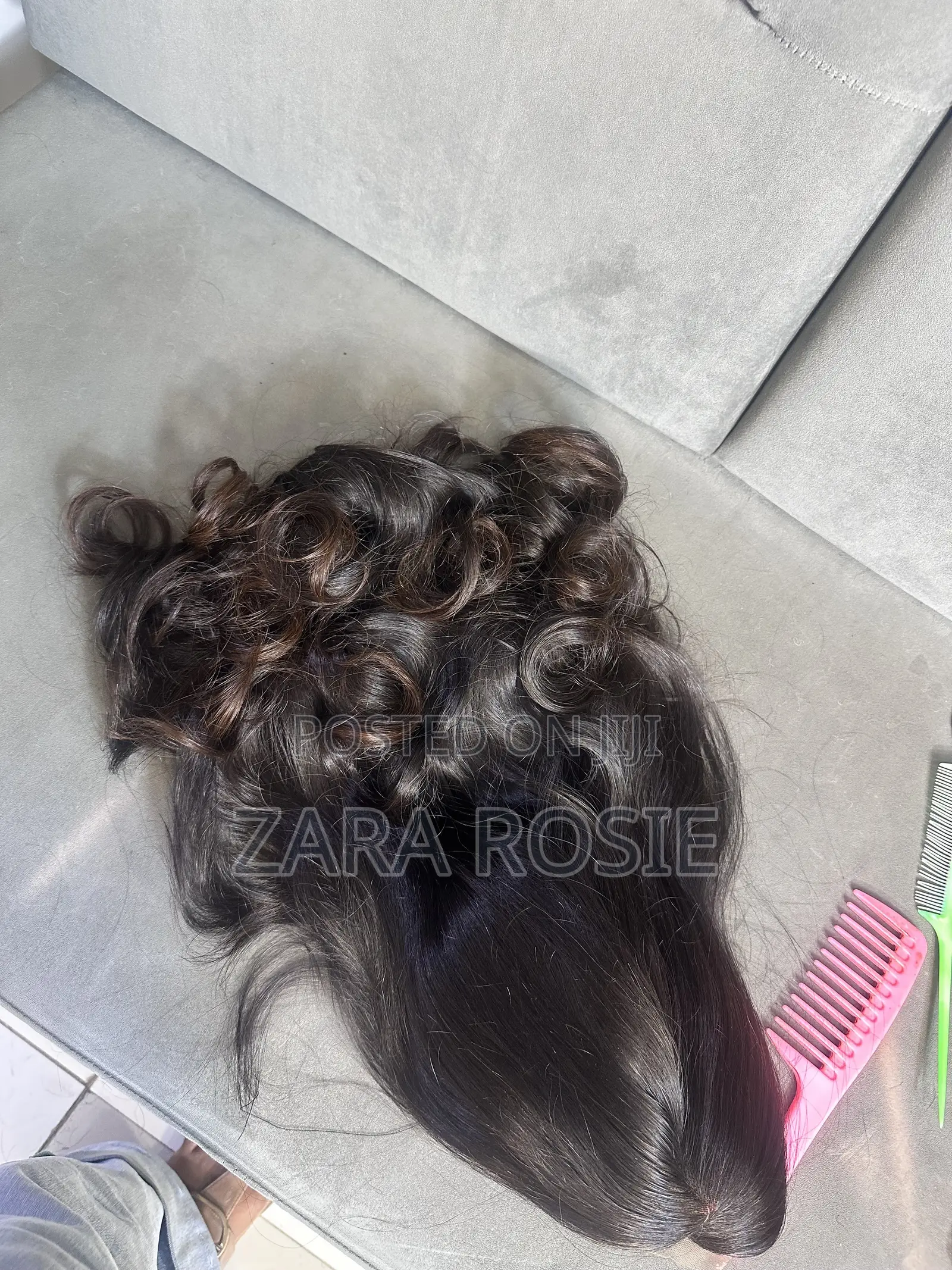 Waves 26inches 2x6 Raw Donor Wig