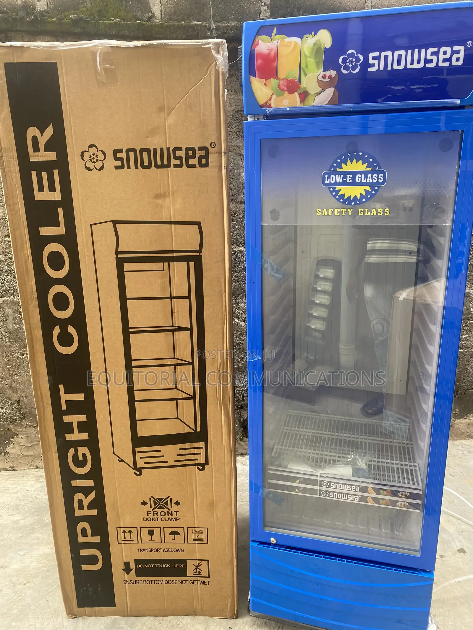 SnowSea LC-500W Commercial Display Refrigerator