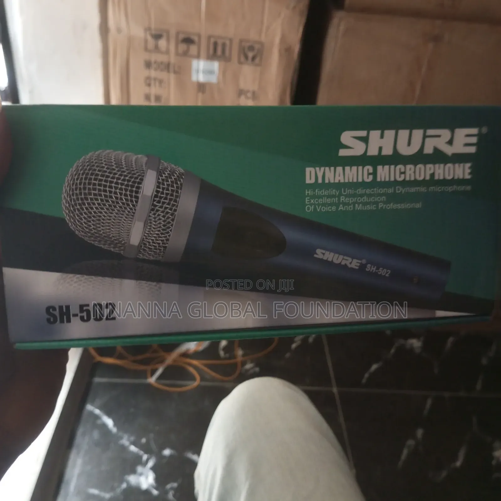Sh-502 Shure Microphone