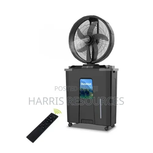 DuraVolt 16” Rechargeable Mist Fan