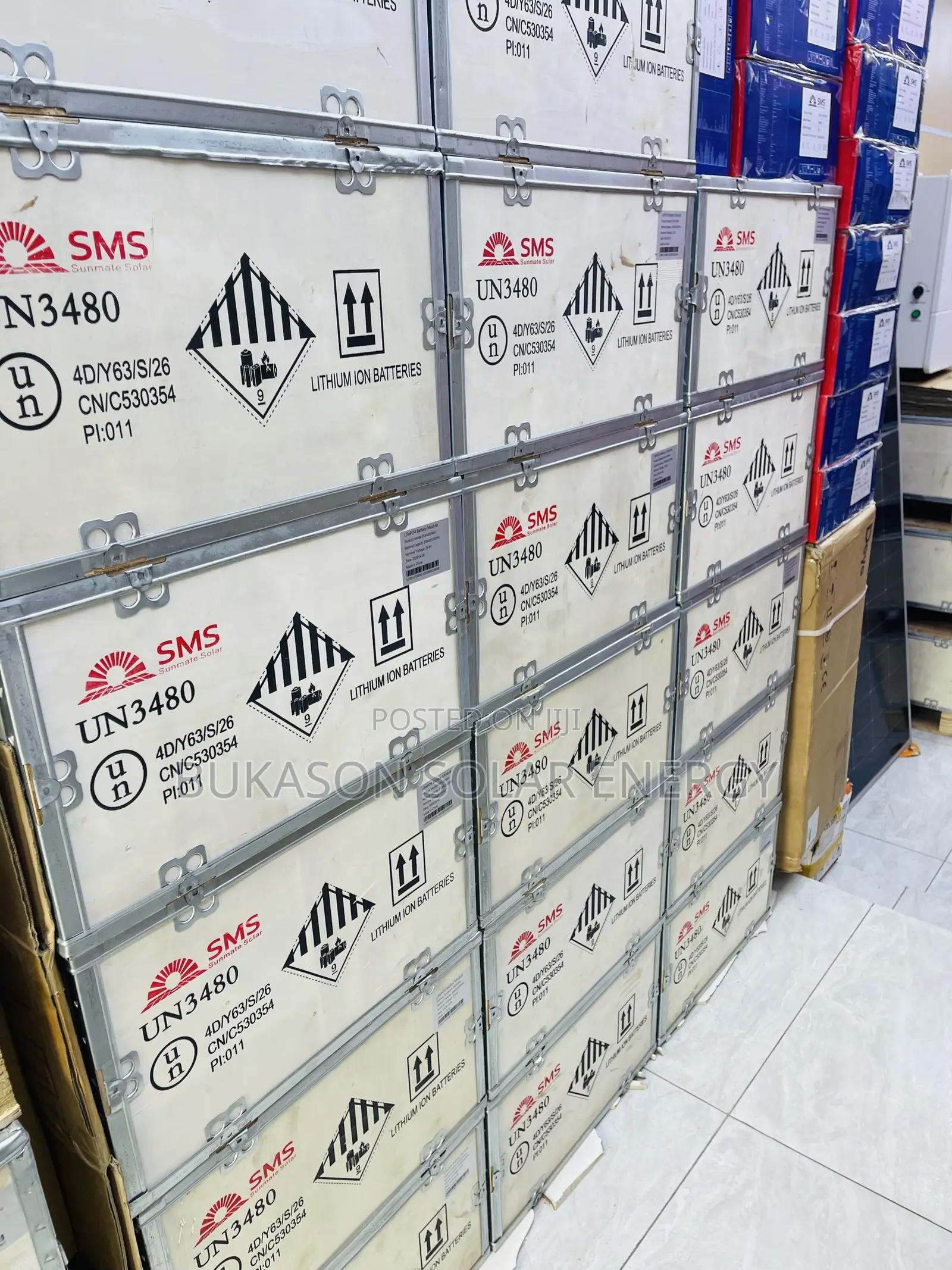 5kwh 24v SMS Lithium Ion Battery
