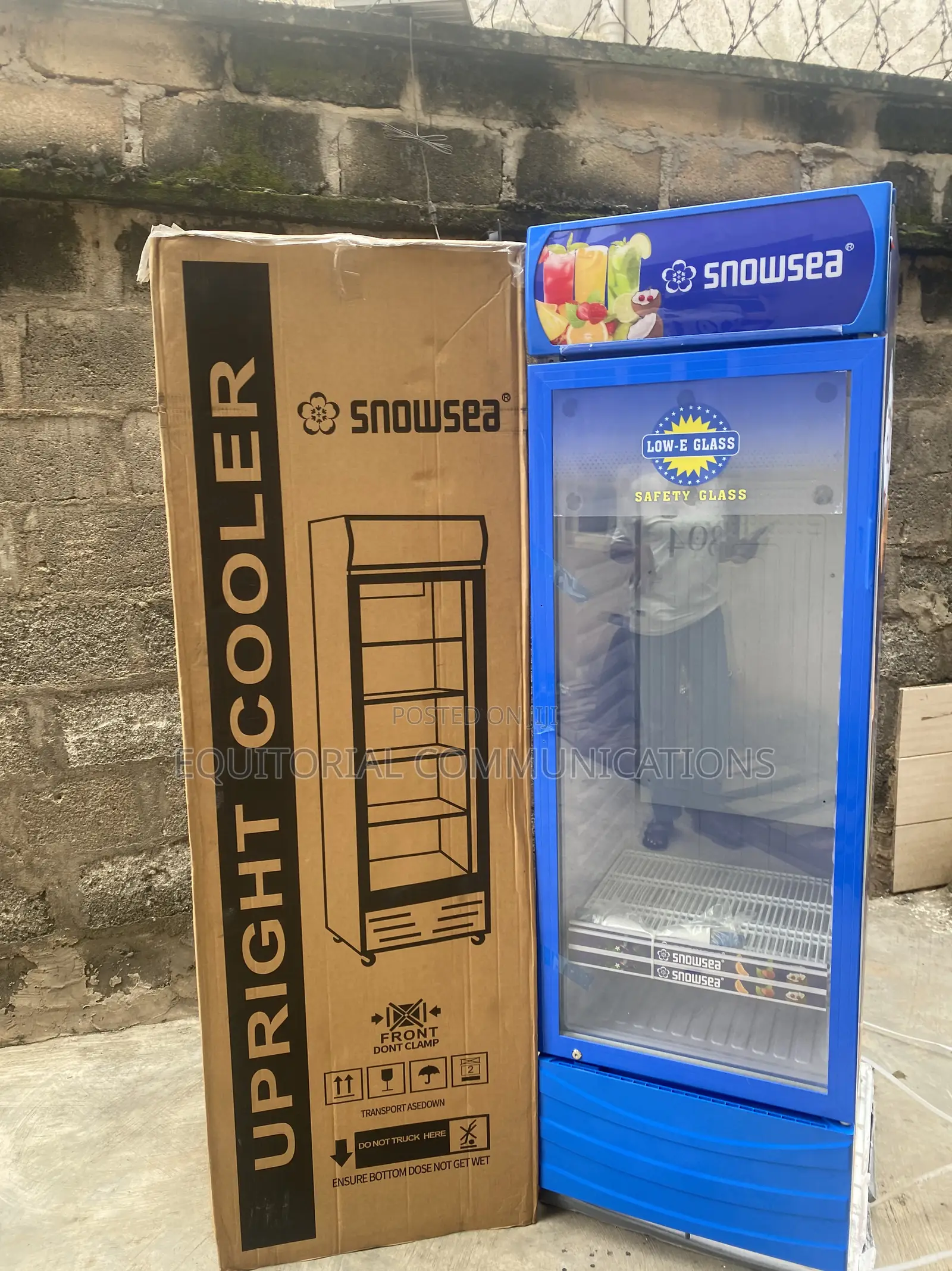 SnowSea LC-500W Professional Upright Cooler