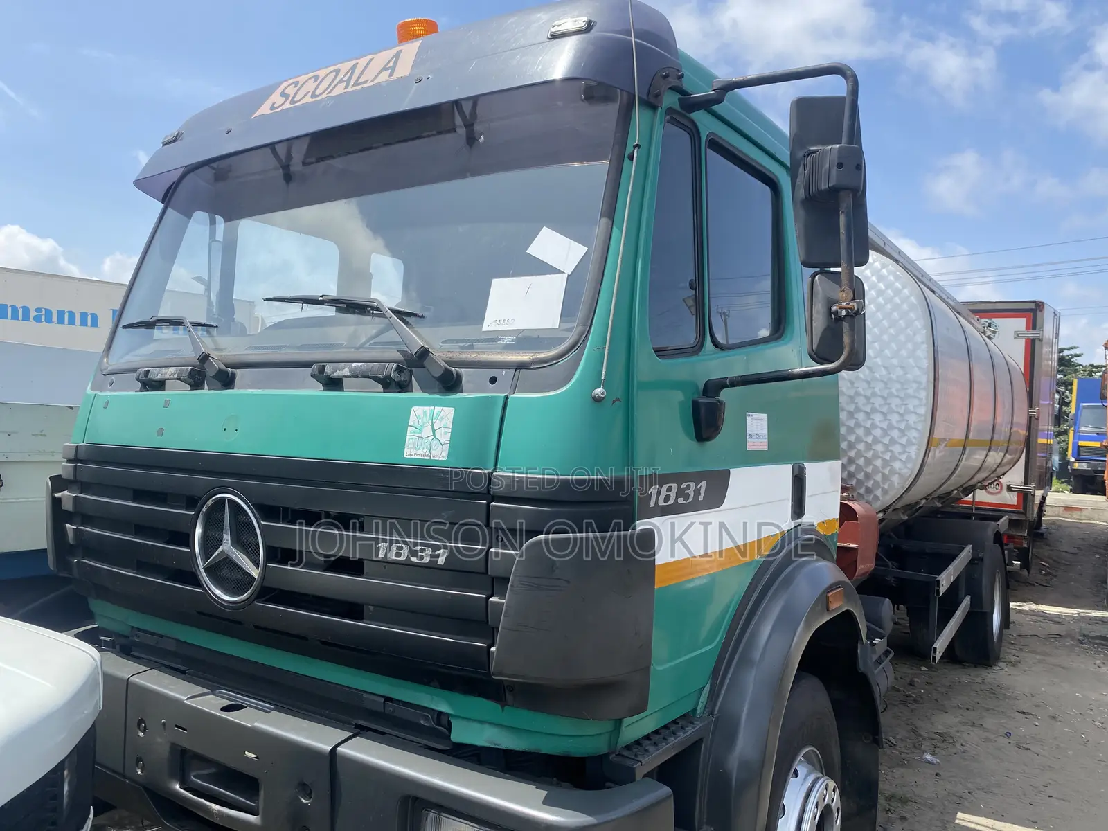 Mercedes Benz 1831 Diesel Tanker /