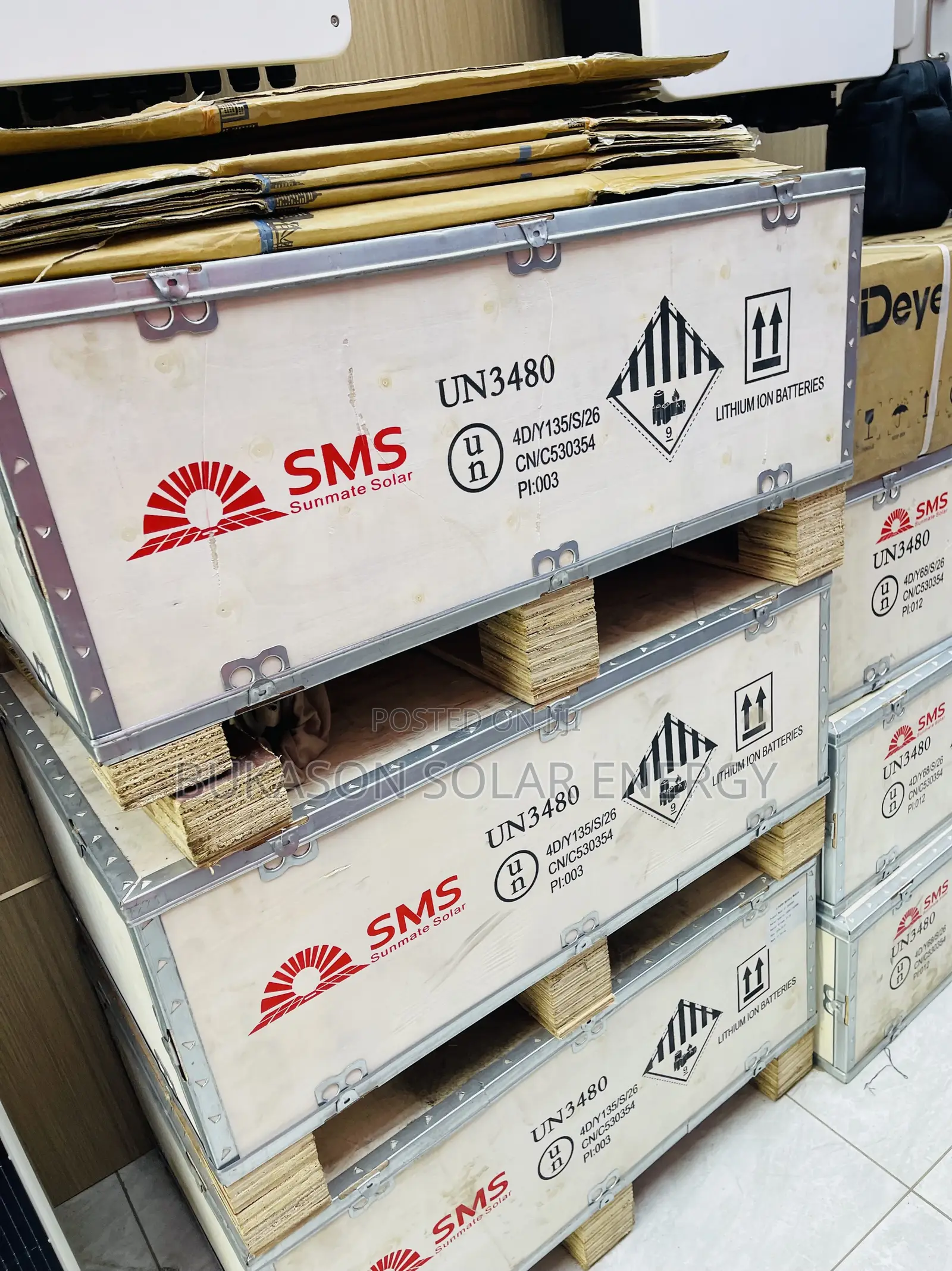 10kwh 48v SMS Lithium Ion Battery