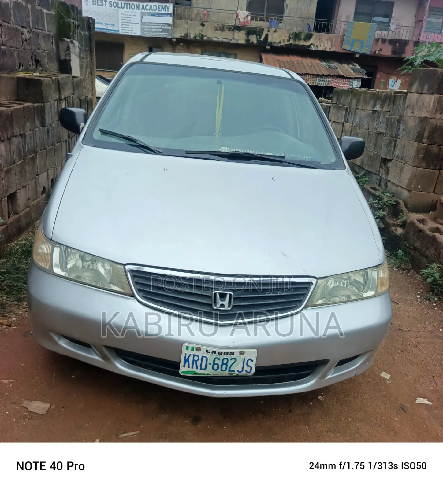 Honda Odyssey 1999 Silver