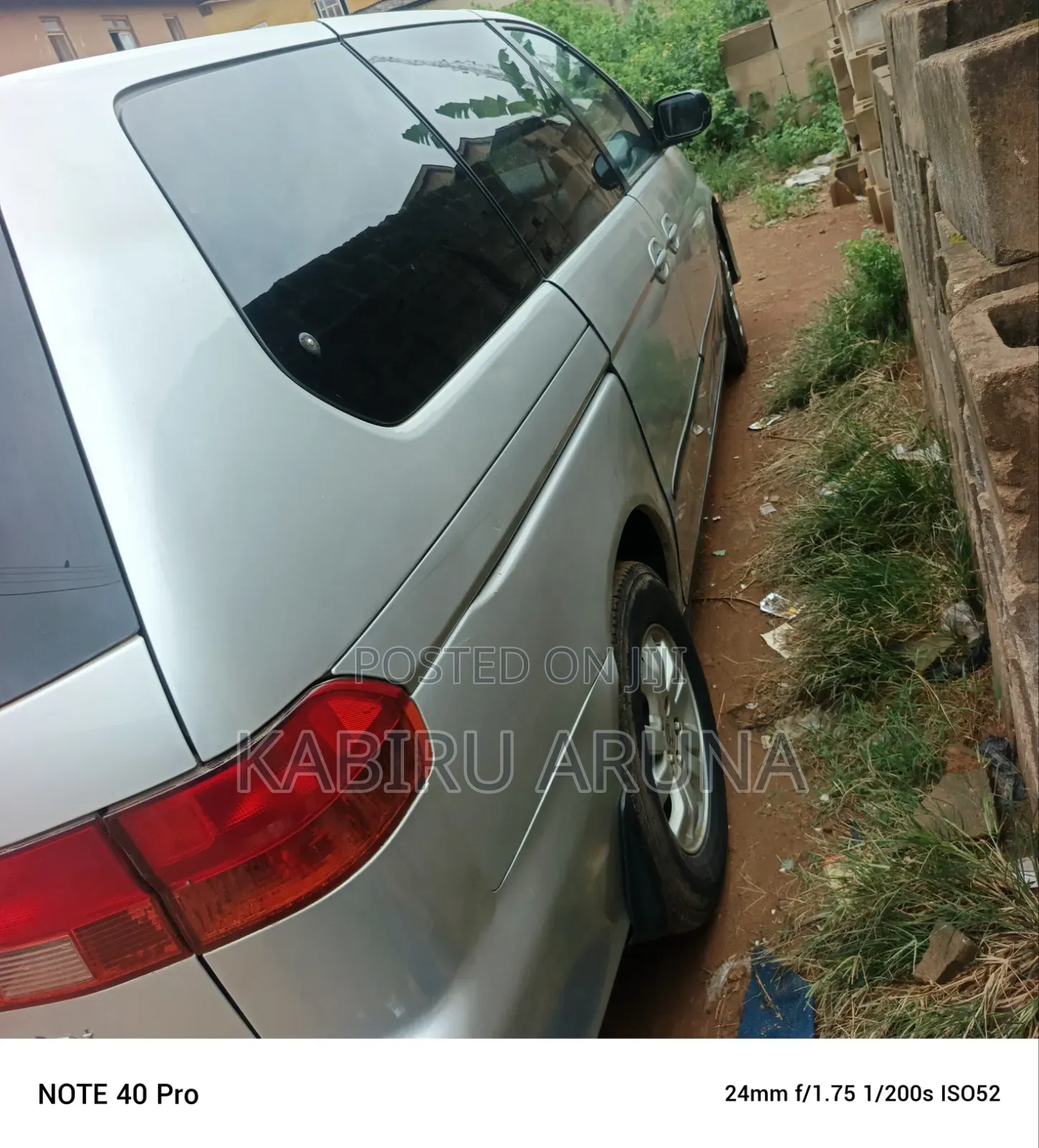 Honda Odyssey 1999 Silver