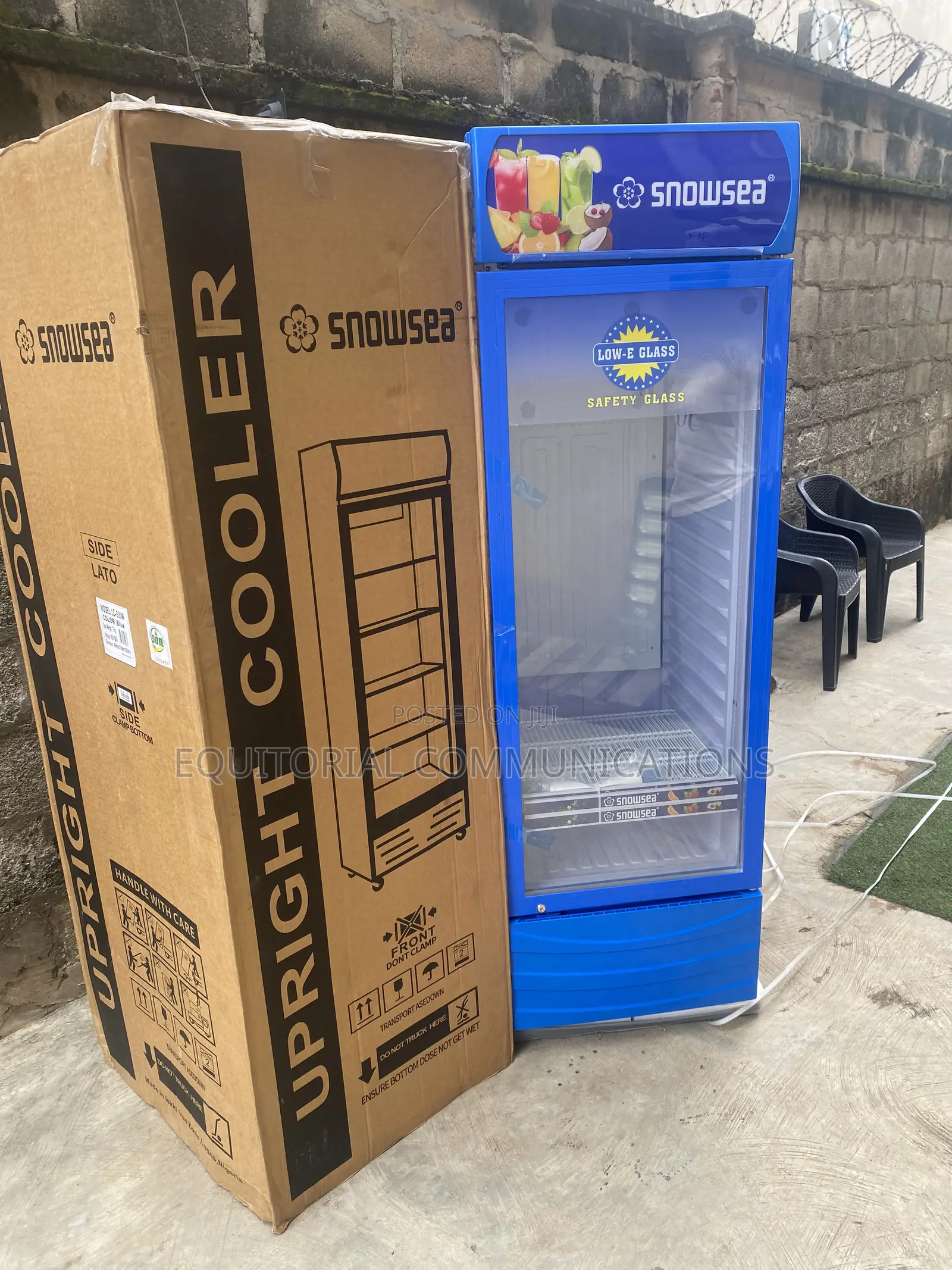 SnowSea 500L Glass Door Commercial Chiller
