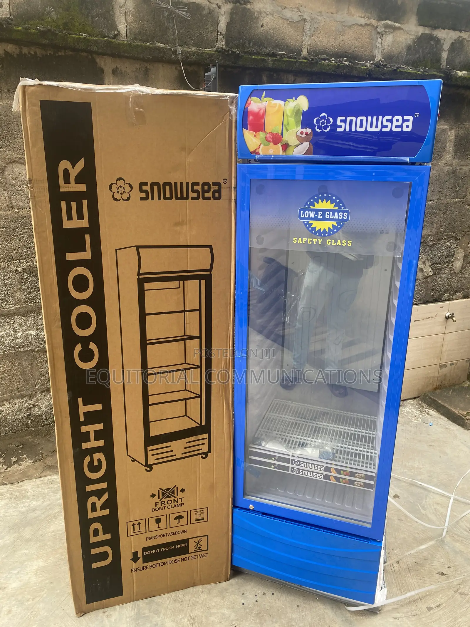 SnowSea 500L Glass Door Commercial Chiller