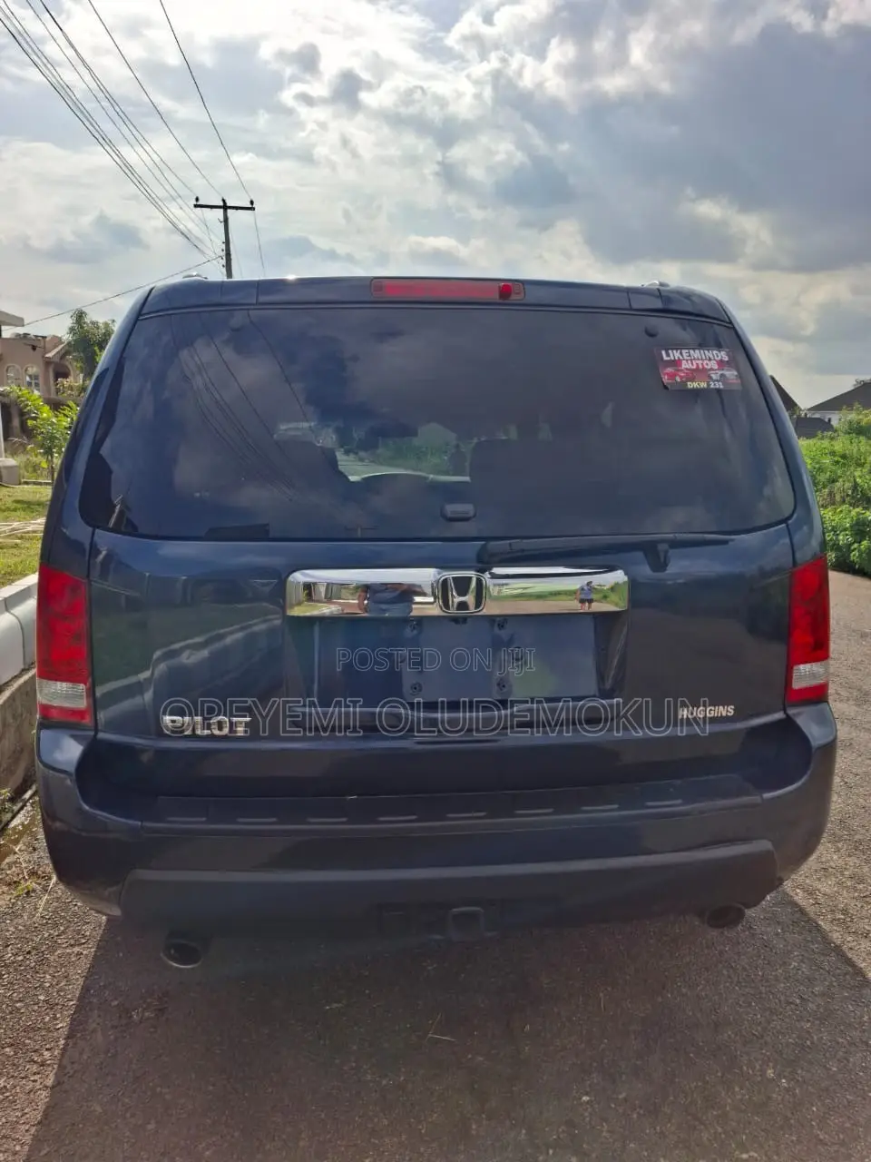 Honda Pilot EX-L 4dr SUV (3.5L 6cyl 5A) 2011 Blue