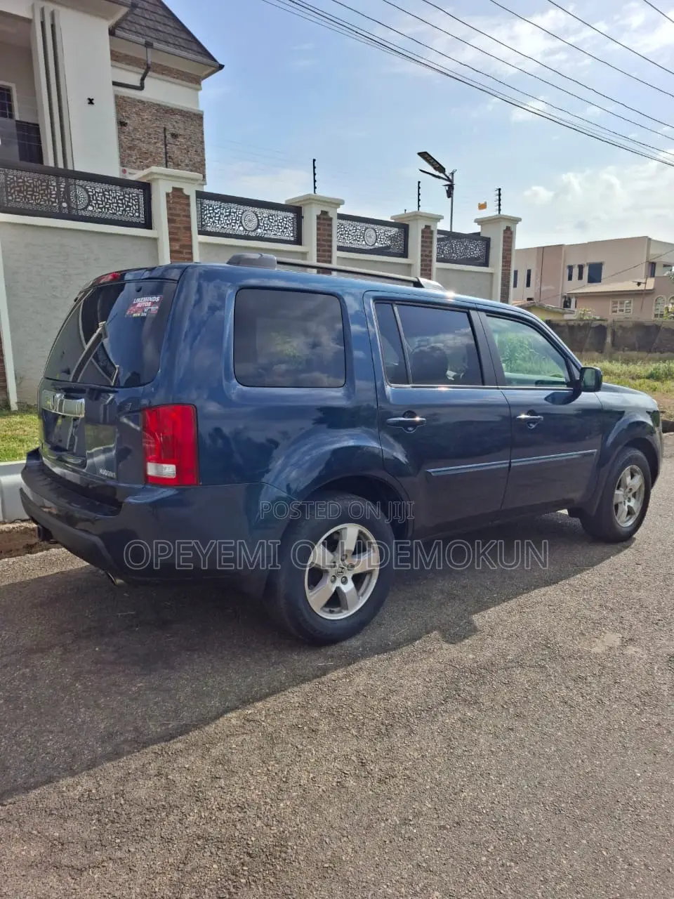 Honda Pilot EX-L 4dr SUV (3.5L 6cyl 5A) 2011 Blue