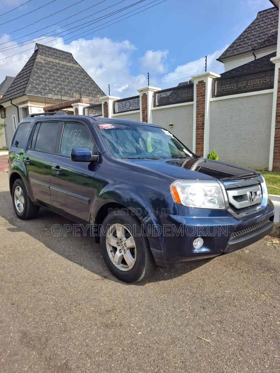 Honda Pilot EX-L 4dr SUV (3.5L 6cyl 5A) 2011 Blue