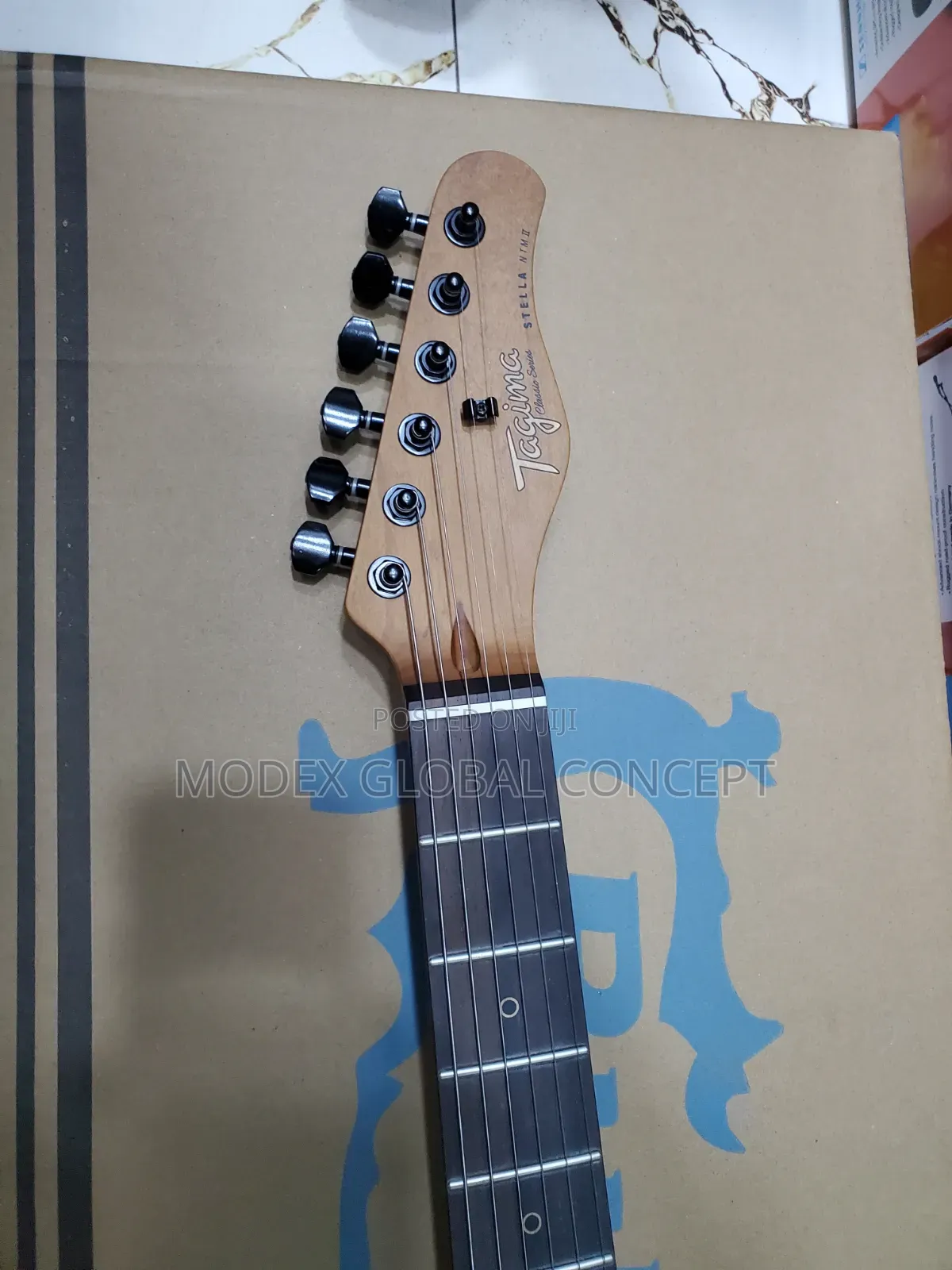 Tagima Tessy NTS (Natural Satin) Original Electric Guitar.