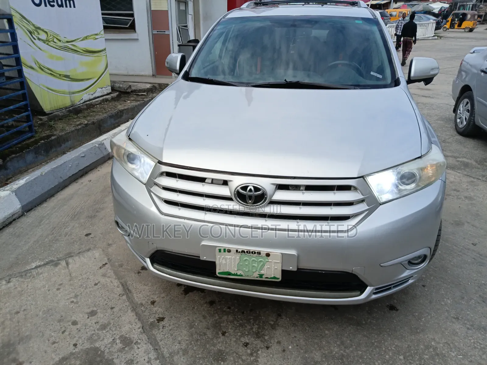Toyota Highlander 2012 Silver