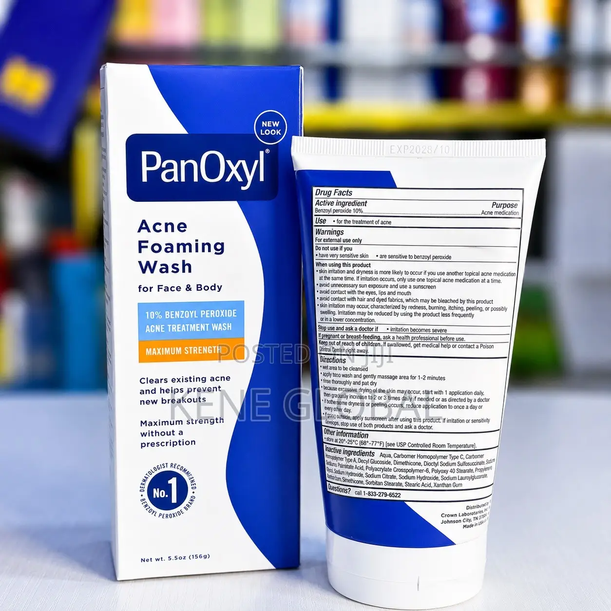 PanOxyl Acne Foaming Wash