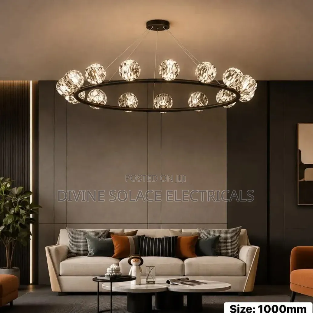 1000mm Round Chandelier Light
