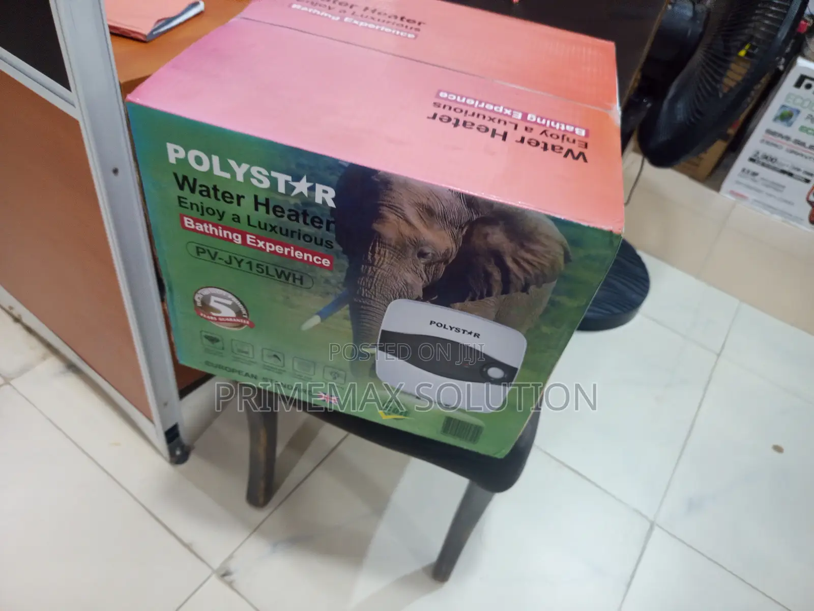 Polystar 15 Litres Vertical Electric Water Heater – Strong & Reliable