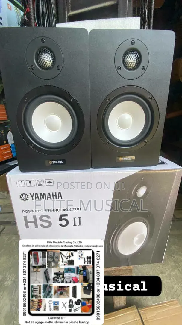 Yamaha Hs5 Powered Studio Monitor