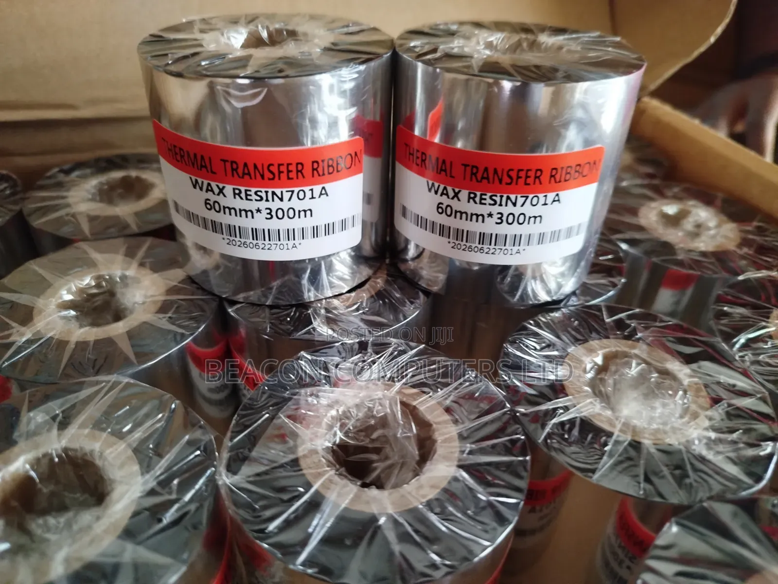 Thermal Transfer Ribbon Wax Resin 60*300