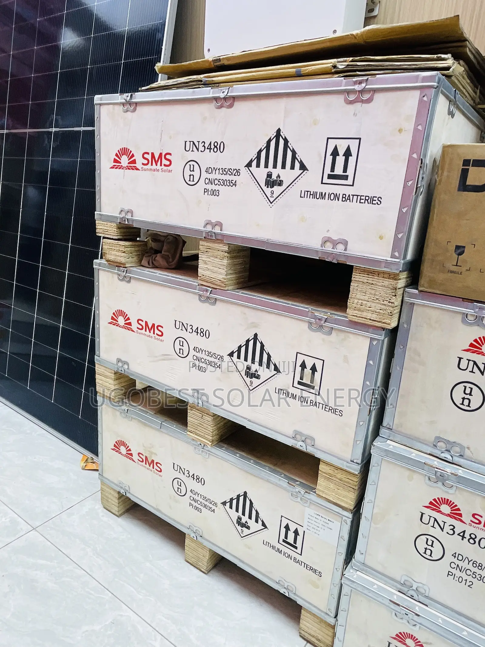 15kwh 51.2v SMS Lithium Ion Battery