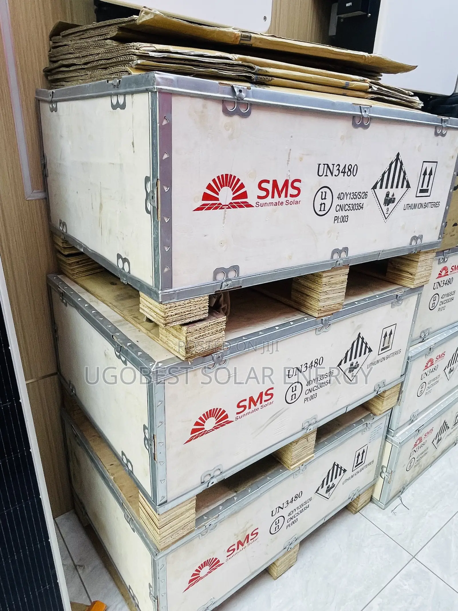 15kwh 51.2v SMS Lithium Ion Battery