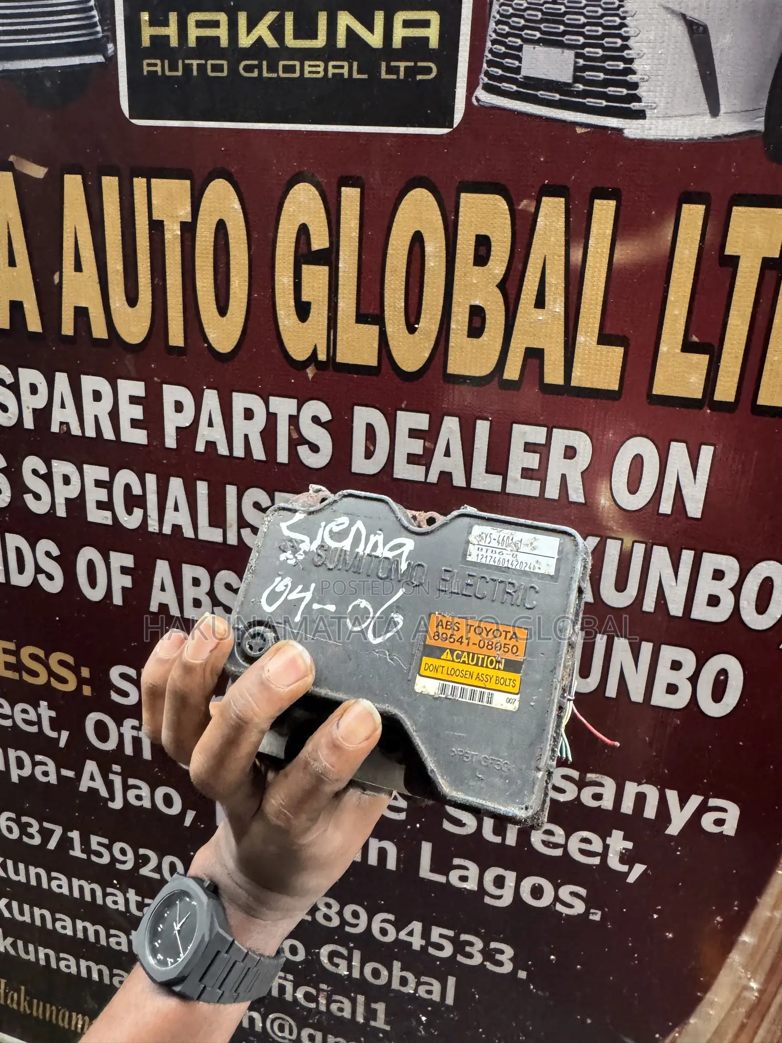 🚘 Toyota Sienna 2004–2006 ABS Pump / ABS Module – New & Tokunbo Avail