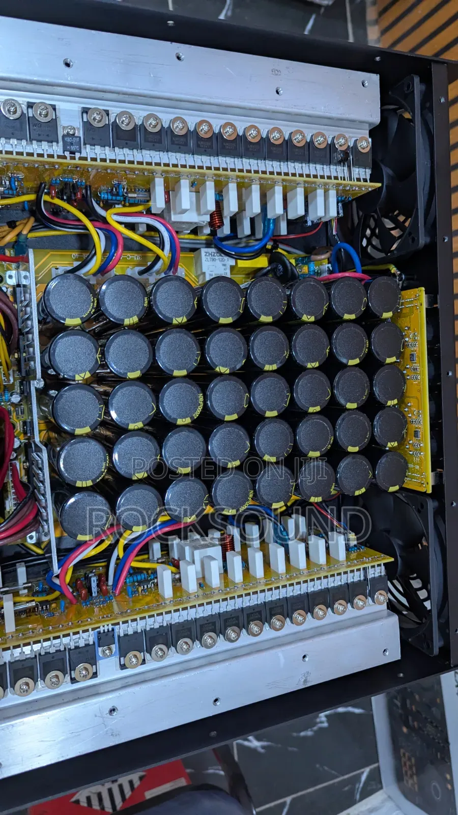 Rock Sound Heavy Duty Power Amplifier 4 Channel 💯 Percent Pure Copper