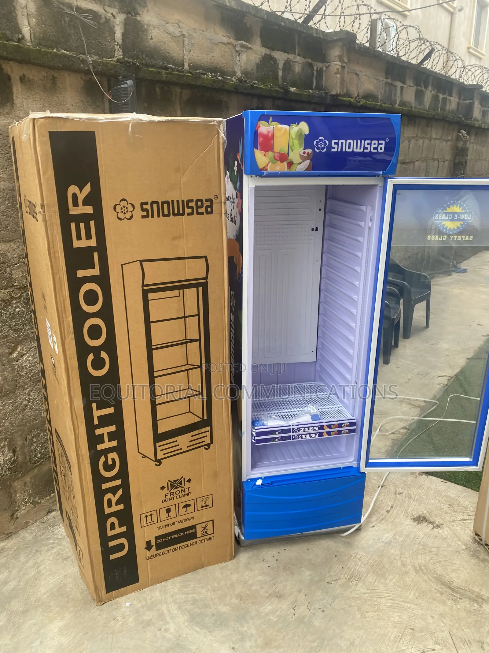 SnowSea Commercial Glass Door Cooler 500L