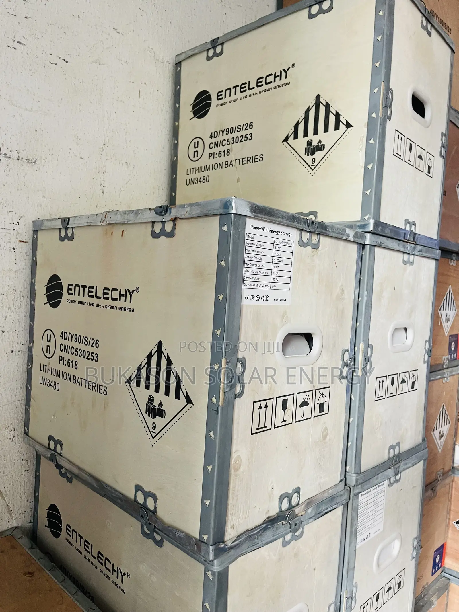 5kwh 24v Entelechy Lithium Ion Battery