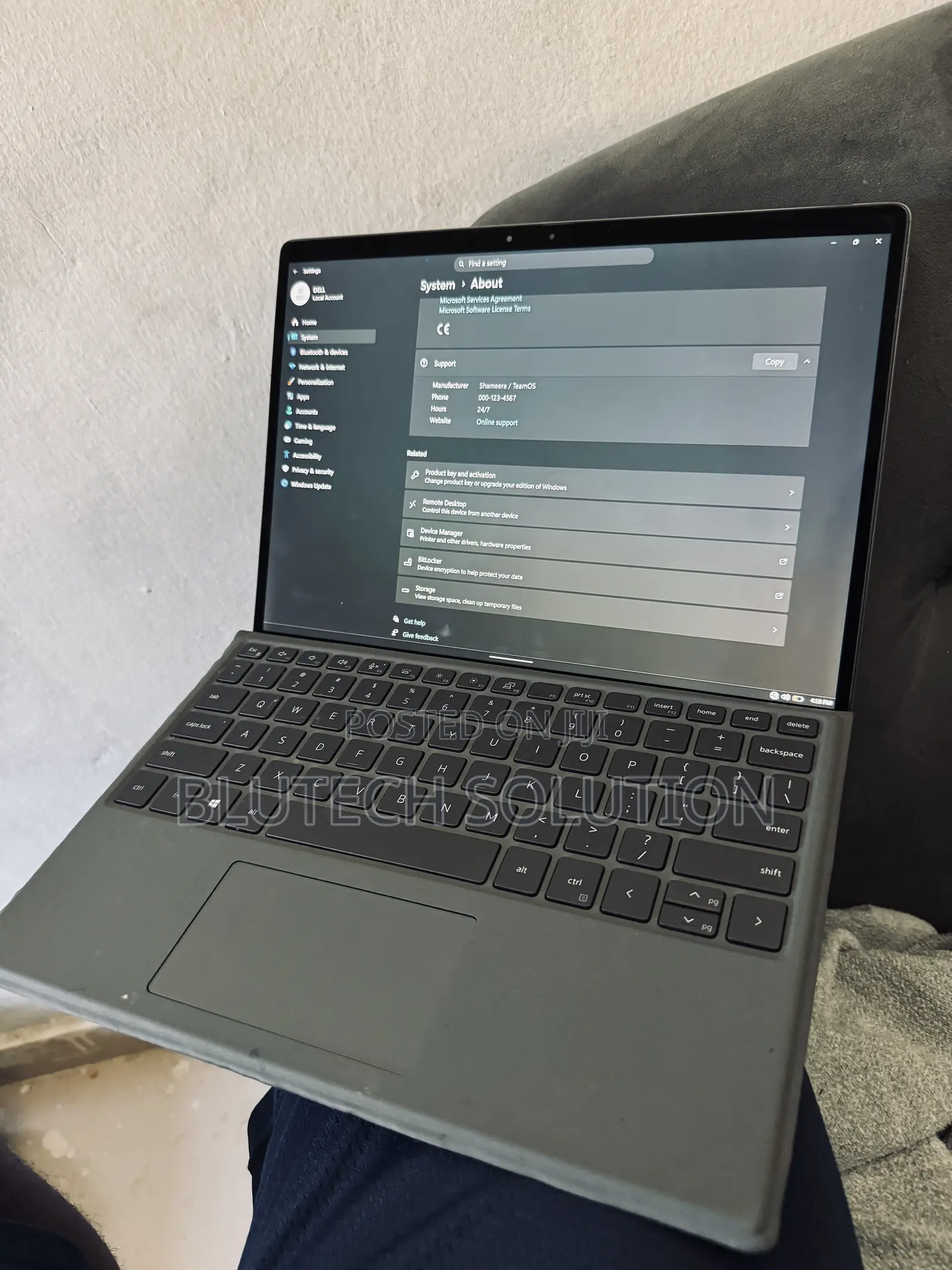 Laptop Dell Latitude 7320 Detachable 16GB Intel Core i5 SSD 256GB